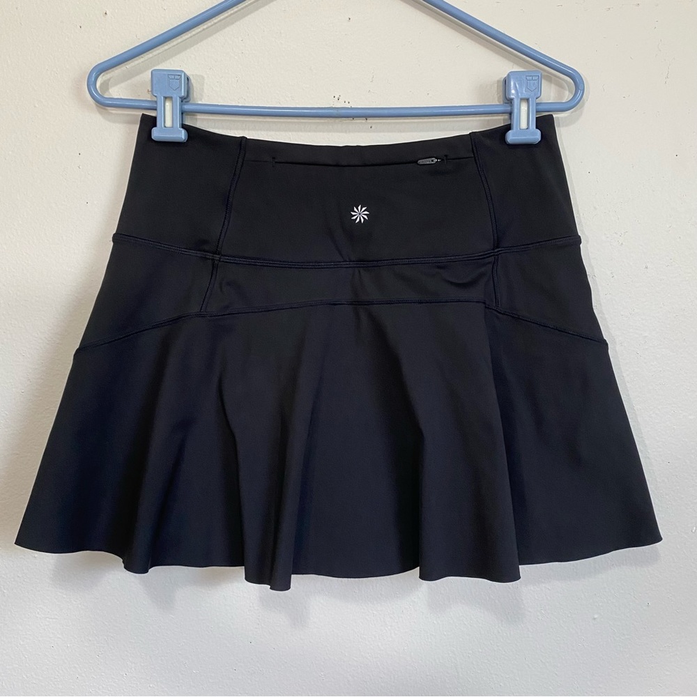Athleta Ace Tennis Skort 13.5” in Black Size Small